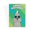 Poodle Dog Birthday Card - A5 Portrait - 1 Card