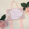 Personalised bow holder, Flopsy bow holder, Flopsy clip holder,Flopsy room decor - Pink (shown in pic 1) - No bobble clips