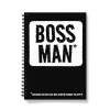 Boss Man Notebook - Funny Gift For Manager - A5 - Lined