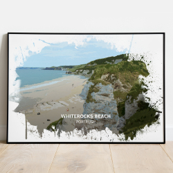 Whiterocks Beach - Portrush - Print - A4 - Standard - Print Only