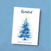 Christmas Card For Grandad Card For Him Xmas Card for Grandad Luxury Card For Christmas Card for Loved One Grandad Card Christmas Tree Card