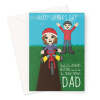 Cute Father's Day Card From Daughter - A5 Portrait - 1 Card