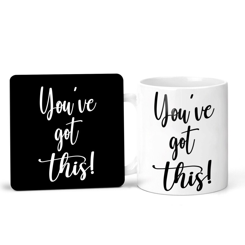 You've Got This New Job Mug, Congratulations on your new job. Leaving gift colleague So Proud of You Mug Just Because, Thinking of You Mug - Mug Only