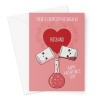 Cute Valentine's Card For A Husband - A5 Portrait - 1 Card