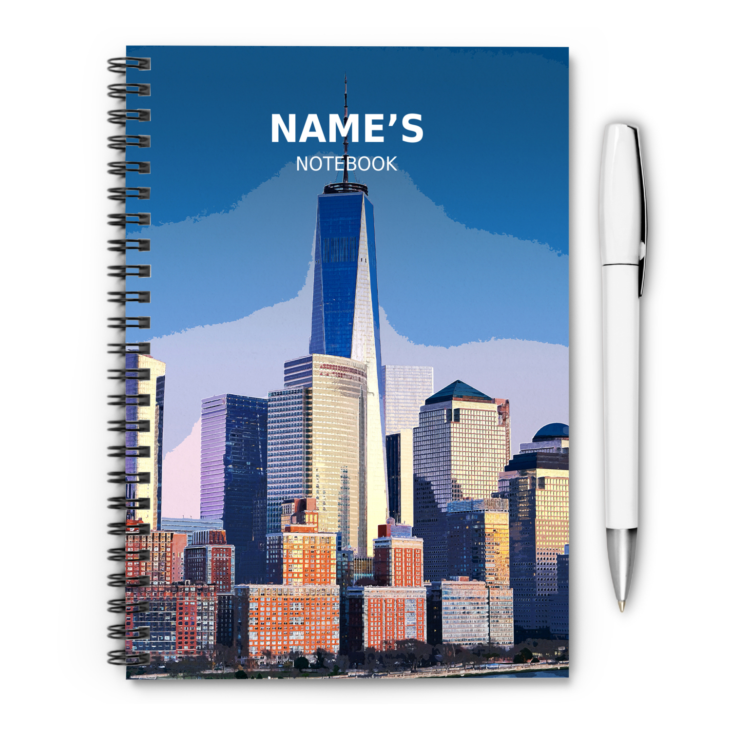 One world trade centre - New York - A5 Notebook - Single Note Book