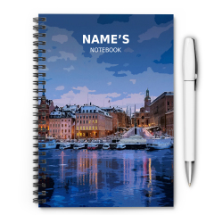 Stockholm - Sweden - A5 Notebook - Single Note Book