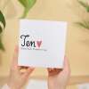 10 Year Anniversary Card For Wife 10th Wedding Anniversary Card For Husband Anniversary Card For Wife Wedding Anniversary Card Ten Years - Square (6x6) / Blank Message