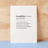 Birthday Card For Grandad Fun Dictionary Quote Card For Grandad Custom Message Card For Grandad Funny Birthday Card For Grandad