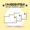 ChubbiBumble Bee Return Address Labels - 1 sheet