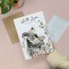 Mother's Day Card Cute Koala Illustration For Wildlife Lover Pretty Mother's Day Card For Mum - Portrait (5x7) / Blank Inside