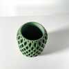 The Atila Pen Holder | Desk Organizer and Pencil Cup Holder - Matte Dark Green