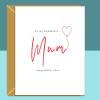 Mother's Day Card Personalised inside for your Mum - Perfect Greetings Card this Mothers Day - Blank inside - Regular