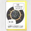 Do you know what an eclipse is? No son. Funny, dad joke, bad joke Father’s Day card for father, daddy papa from son or child (Size A6/A5/A4) - A6: Single card