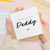 Birthday Card For Daddy Happy Birthday Card For Daddy Simple Birthday Card For Amazing Daddy Love Hearts Birthday Card - Square (5.5x5.5) / Blank Inside