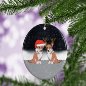 Cute Corgi Dog Christmas Decoration - Pembroke Welsh Corgi