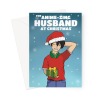 Christmas Anime Card For Husband - A5 Portrait - 1 Card