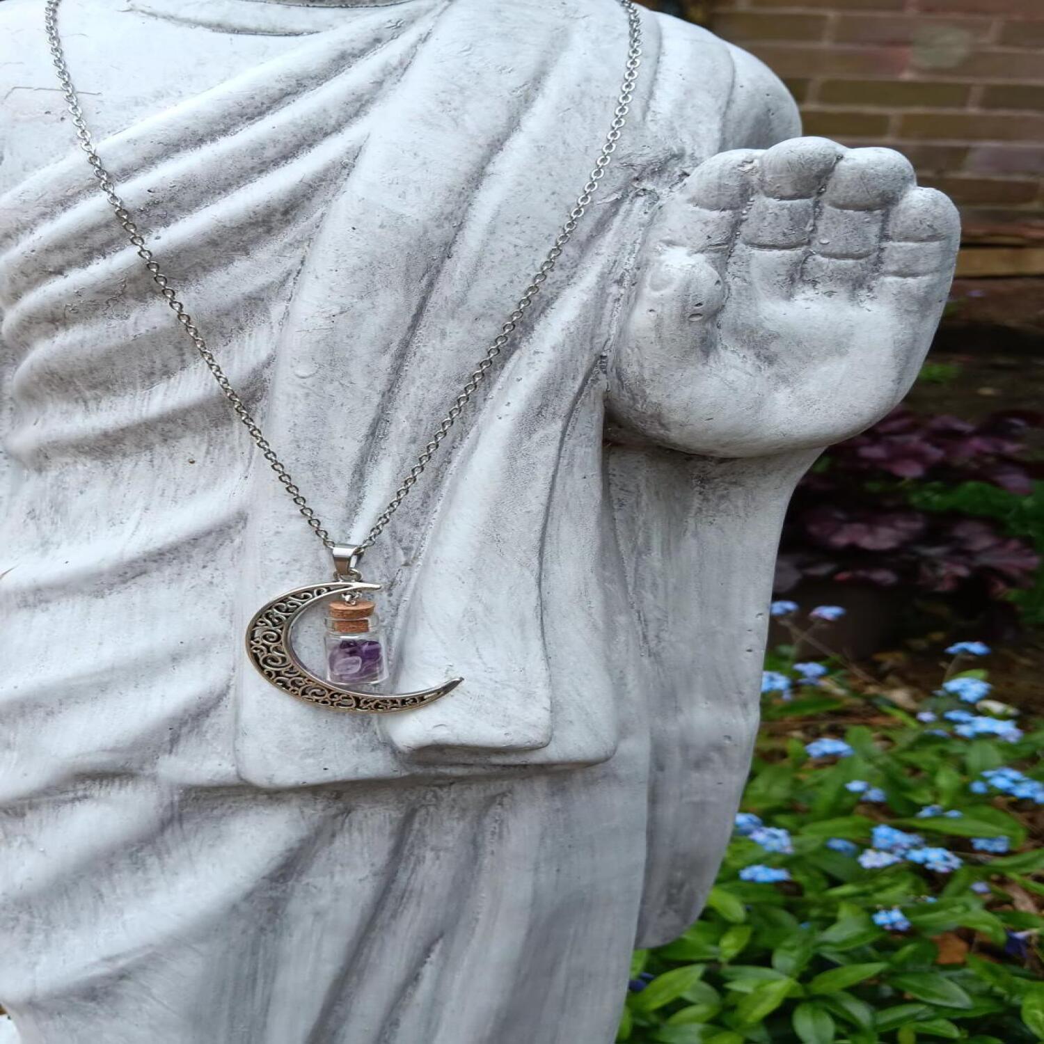 Amethyst Necklace - Healing