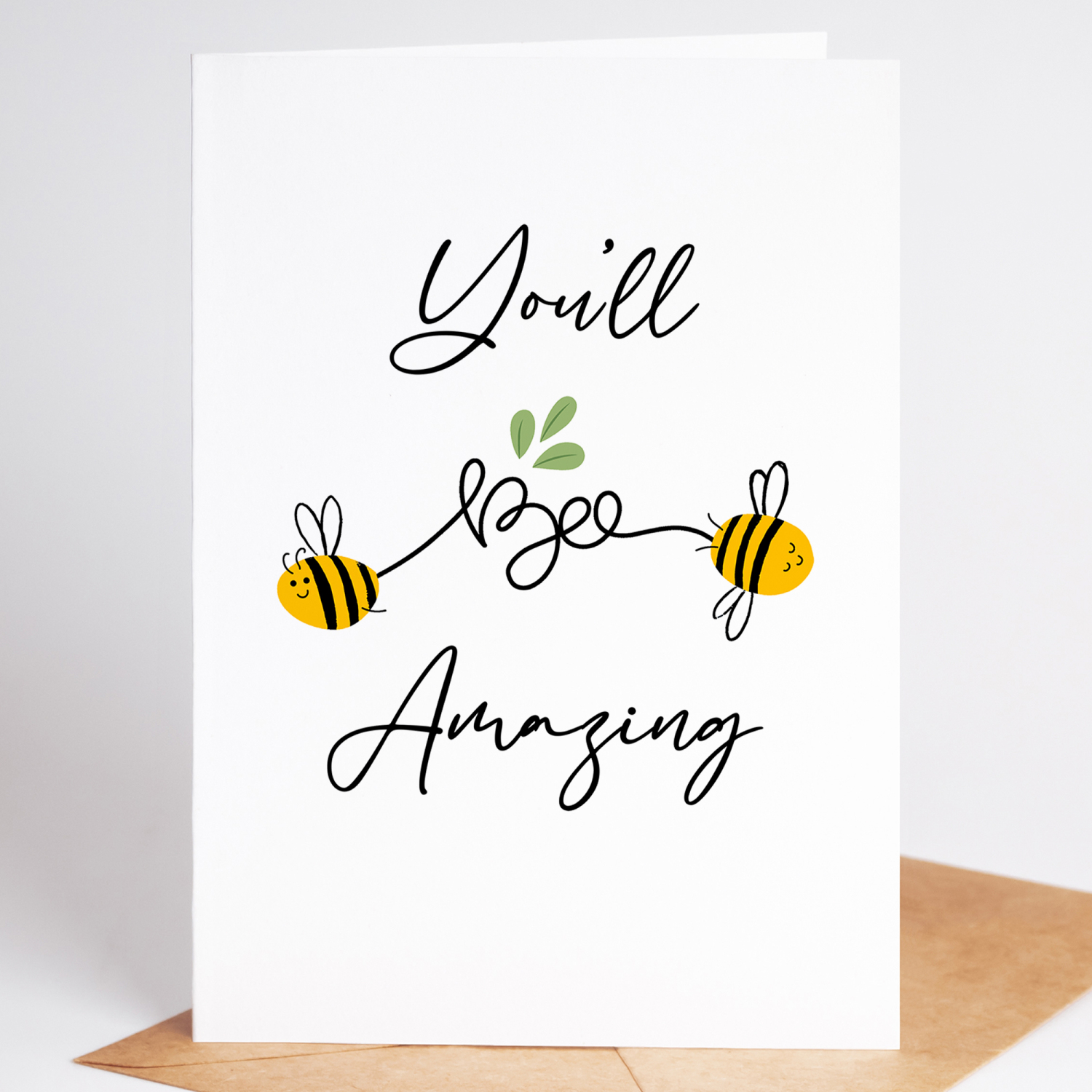 You'll bee Amazing New Job Card - A6 - 4.1" x 5.8"