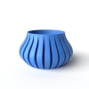 The Toril Planter Pot with Drainage Tray & Stand Included - Matte Dark Green - 3"