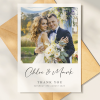 Photo Wedding Thank You Cards, Personalised Photo Cards - A6 - 4.1" x 5.8"