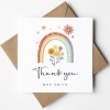 Thank you for helping me grow, Personalised Teacher Card