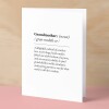 Birthday Card For Stepmum Fun Dictionary Quote Card For Stepfather Custom Message Card For Stepmum Funny Birthday Card - Small (4x6) / Blank Message