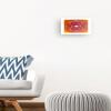 Orange Geometric Art Print