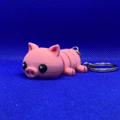 Flexi Pig Keyring