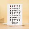 6th Wedding Anniversary Card For Wife Anniversary Card for Husband or Boyfriend Anniversary Card For Girlfriend Sixth Anniversary Six Year - Small (4x6) / Blank Message