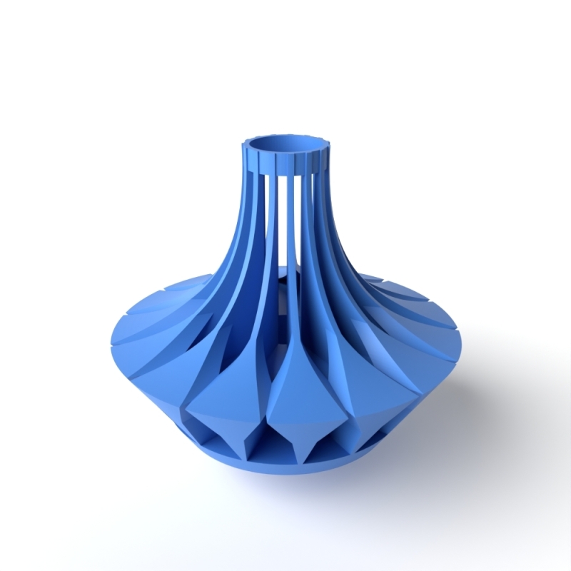 The Savi Short Vase, Modern and Unique Home Decor for Dried and Preserved Flower Arrangement - Black