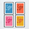 Manchester, Mancunian, Manc dialect, sayings print - A5 - Glossy - Blue