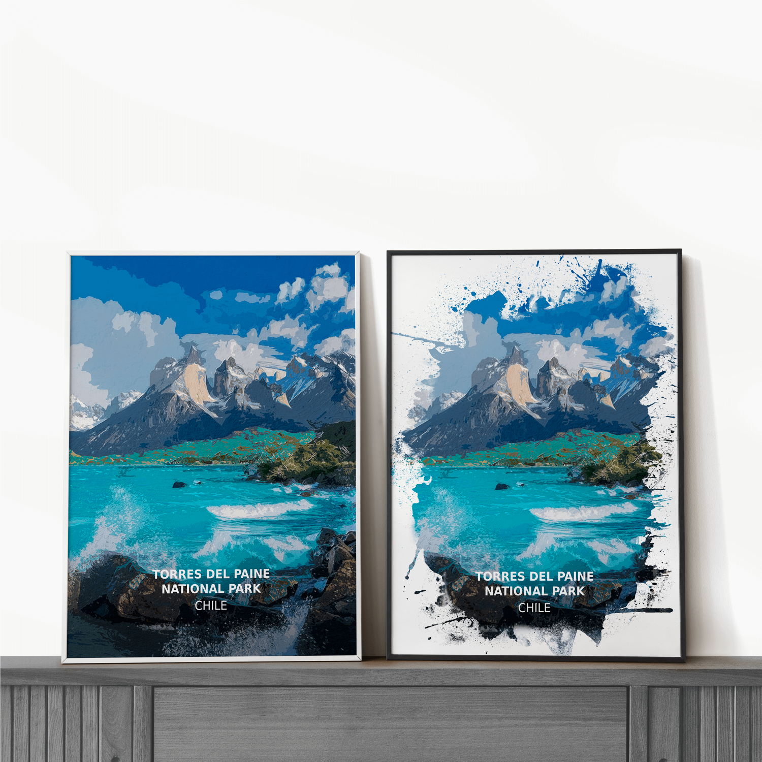 Torres Del Paine National Park - Chile - Print - A4 - Standard - Print Only