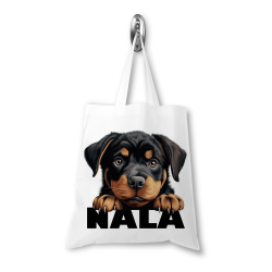 Personalised Dog Breed Design Tote Bag