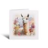 Notelet Card of a Llama For Anyone Any Occasion Card For Her or For Him Card For Birthday or Easter Card Thank You Card - Square (6x6) / Blank Message