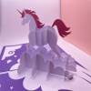 Magical Unicorn Surprise: Handcrafted Pop Up Greeting Card