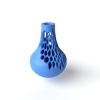 Virus Flower Vase - Black - Large