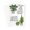 Funny Plant Birthday Card For Old Person - A5 Portrait - 1 Card