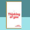 Funny Personalised Get Well Soon - Thinking of You Card - For Him or For Her - Cheeky Card - Blank inside - Small