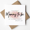Baby Shower Card | Mummy to be card, Happy baby shower, New Mum card, Mum to be, Mummy to be, New baby card, Personalised Baby Shower Card