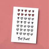 10th Wedding Anniversary Card For Wife Anniversary Card for Husband or Boyfriend Anniversary Card For Girlfriend Tenth Anniversary Ten Year