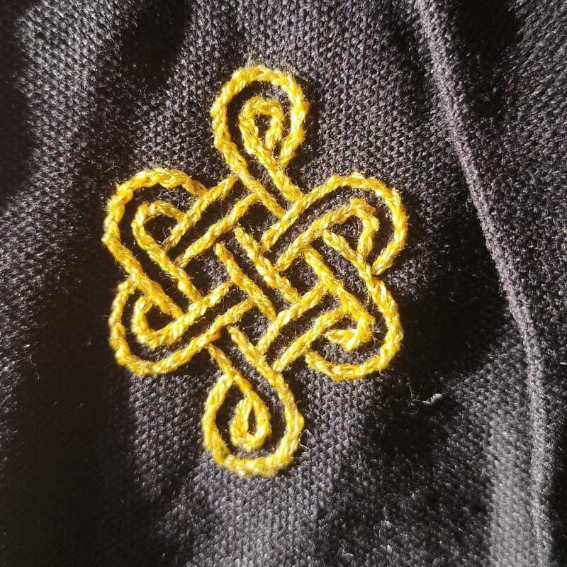 Stick & Stitch Celtic Knot Design Set of Washable Transfers