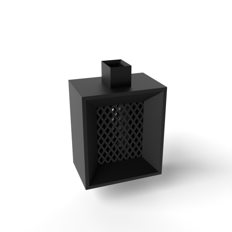 The Voure Vase, Modern and Unique Home Decor for Dried and Preserved Flower Arrangement - Black