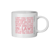 Funny Mug For Daughter-In-Law - Living The Dream - White - Ceramic