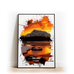 Valdez - Alaska - Print - A4 - Standard - Print Only