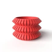 The Sivat Planter Pot with Drainage Tray & Stand Included