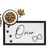 Personalised Dog Bowl Bar Runner Mat, Dog Bowl Mat, Personalised Dog Breed Bowl Mat. Dachshund or Any dog Personalised Dog Bowl, Puppy Mat