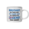 Funny 30th Birthday Mug For Brother | Cheeky Bellend Joke - Default Title