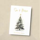 Christmas Card For Son and Partner Card Xmas Card for Son Christmas Card for Loved One Son Partner Card Christmas Tree Card