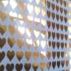 Gold, Silver or Holographic Heart Stickers 100 in a set 1cm and 8mm - 1 - Gold