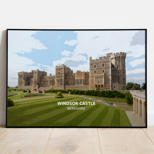 Windsor Castle - Berkshire - Print
